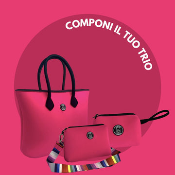 TRIO | Shopping Maniglie + Pochette + Trousse