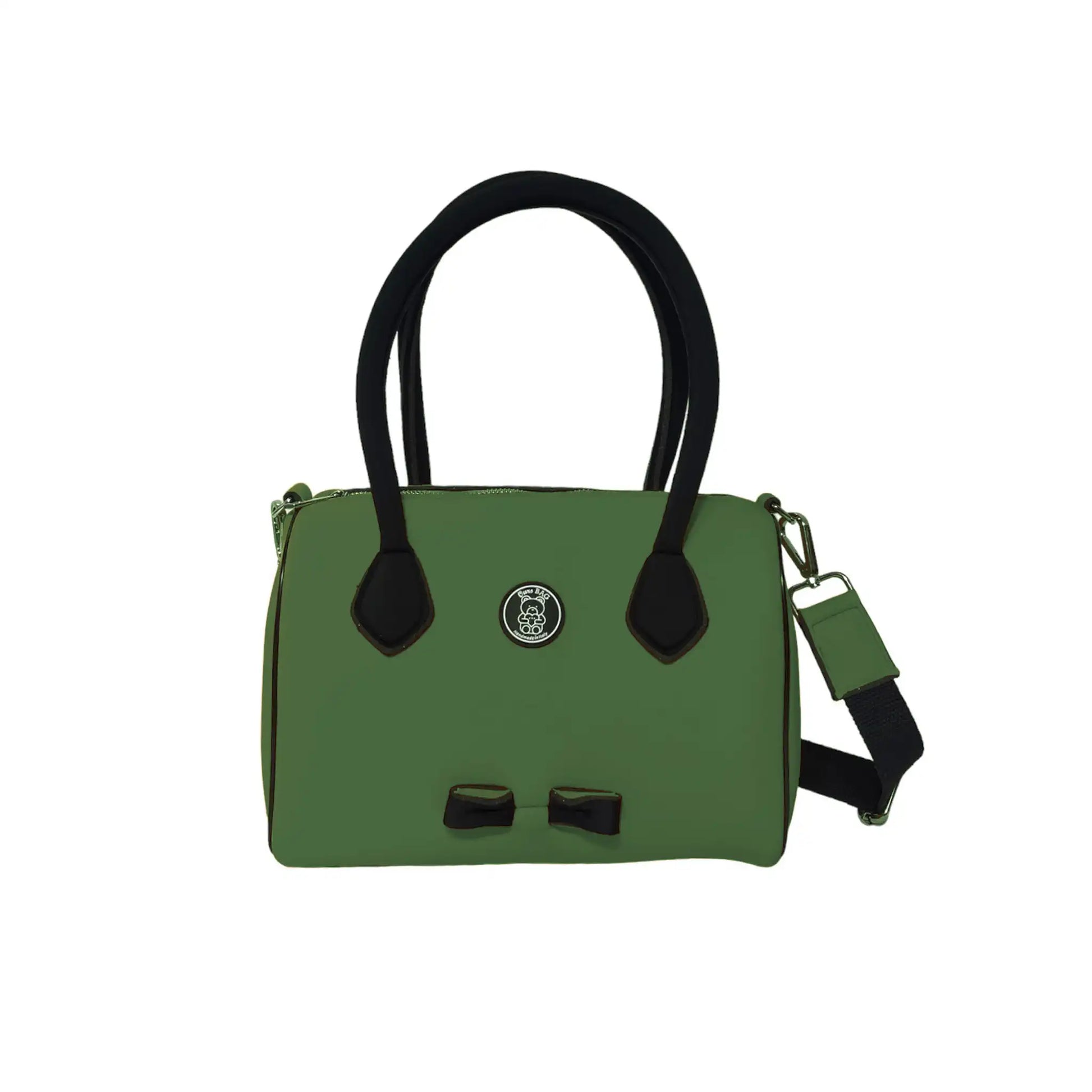 Borsa a Bauletto Olive Green | Ours Bag