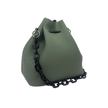 Borsa a Secchiello Diana (Olive Green)