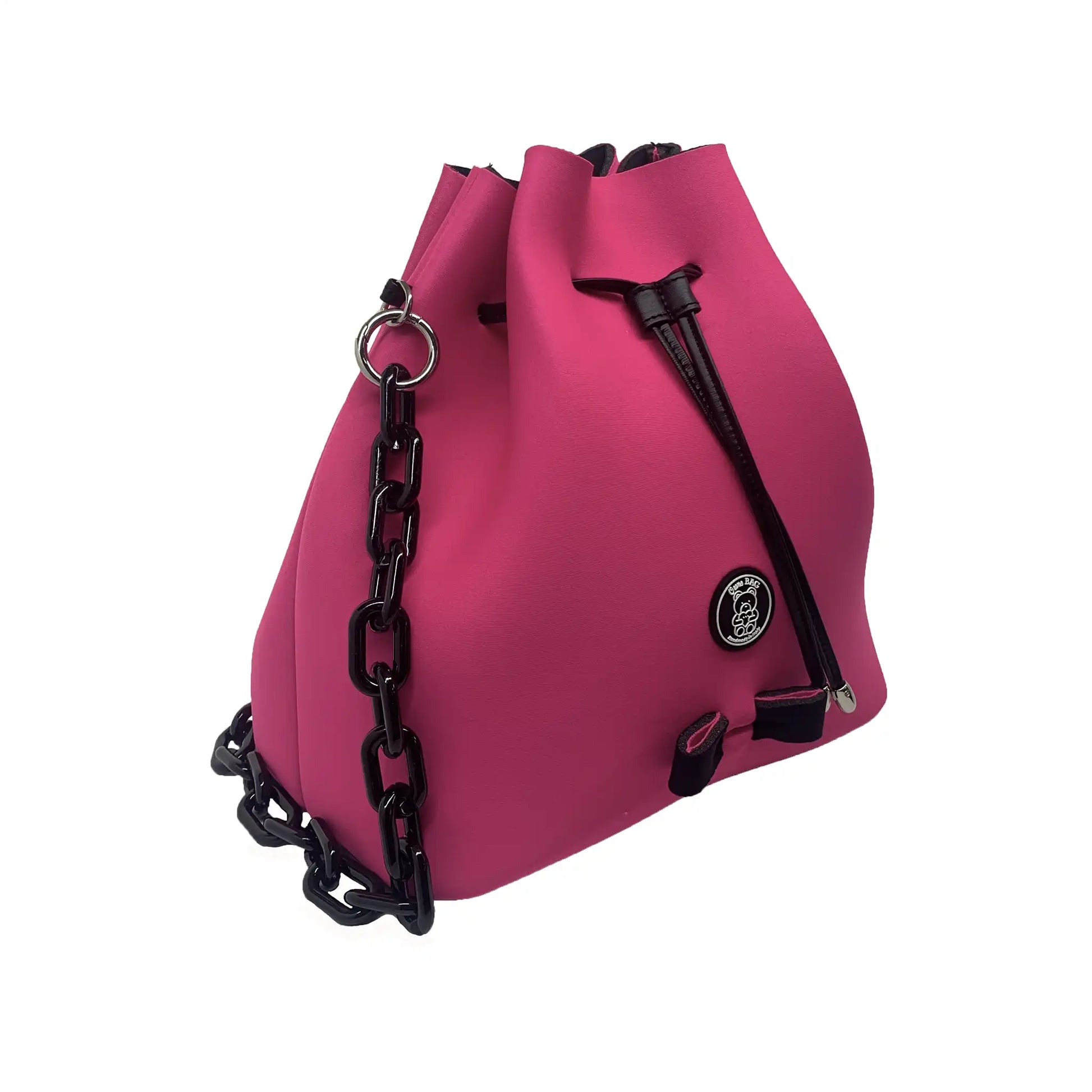 Borsa Donna In Vera Pelle ILENIA, Colore AZZURRO / ROSSO / NERO / ROSA - Foto 10