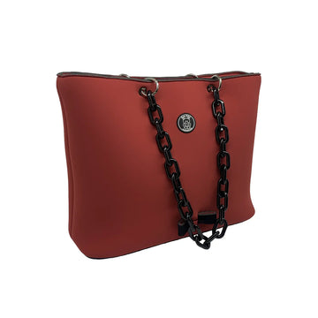 Borsa Shopping Greta con Catena (Red)