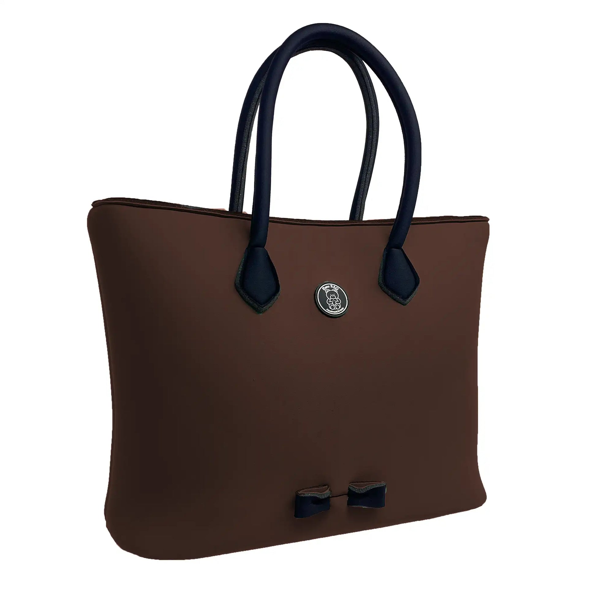 Borsa Shopping con Maniglie Brown | Ours Bag
