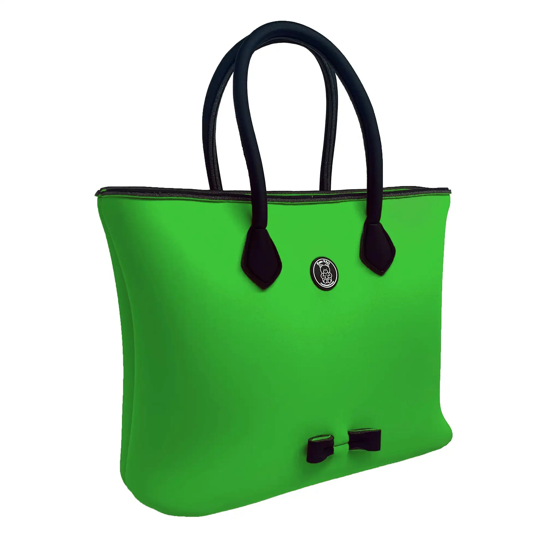 Borsa Shopping con Maniglie Lime | Ours Bag