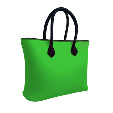 Borsa Shopping Greta con Maniglie (Lime)