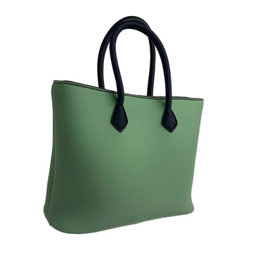 Borsa Shopping Greta con Maniglie (Olive Green)