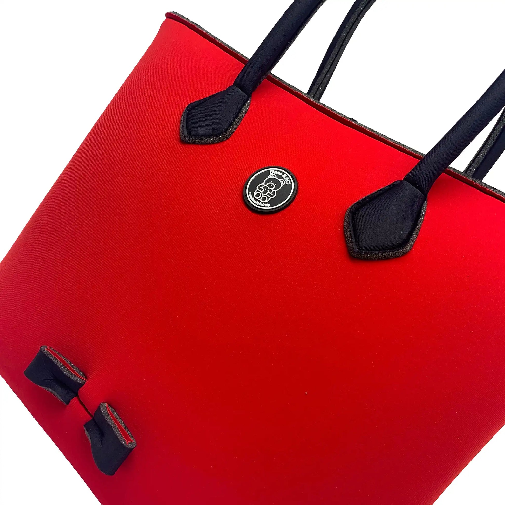 Borsa Shopping con Maniglie Red | Ours Bag