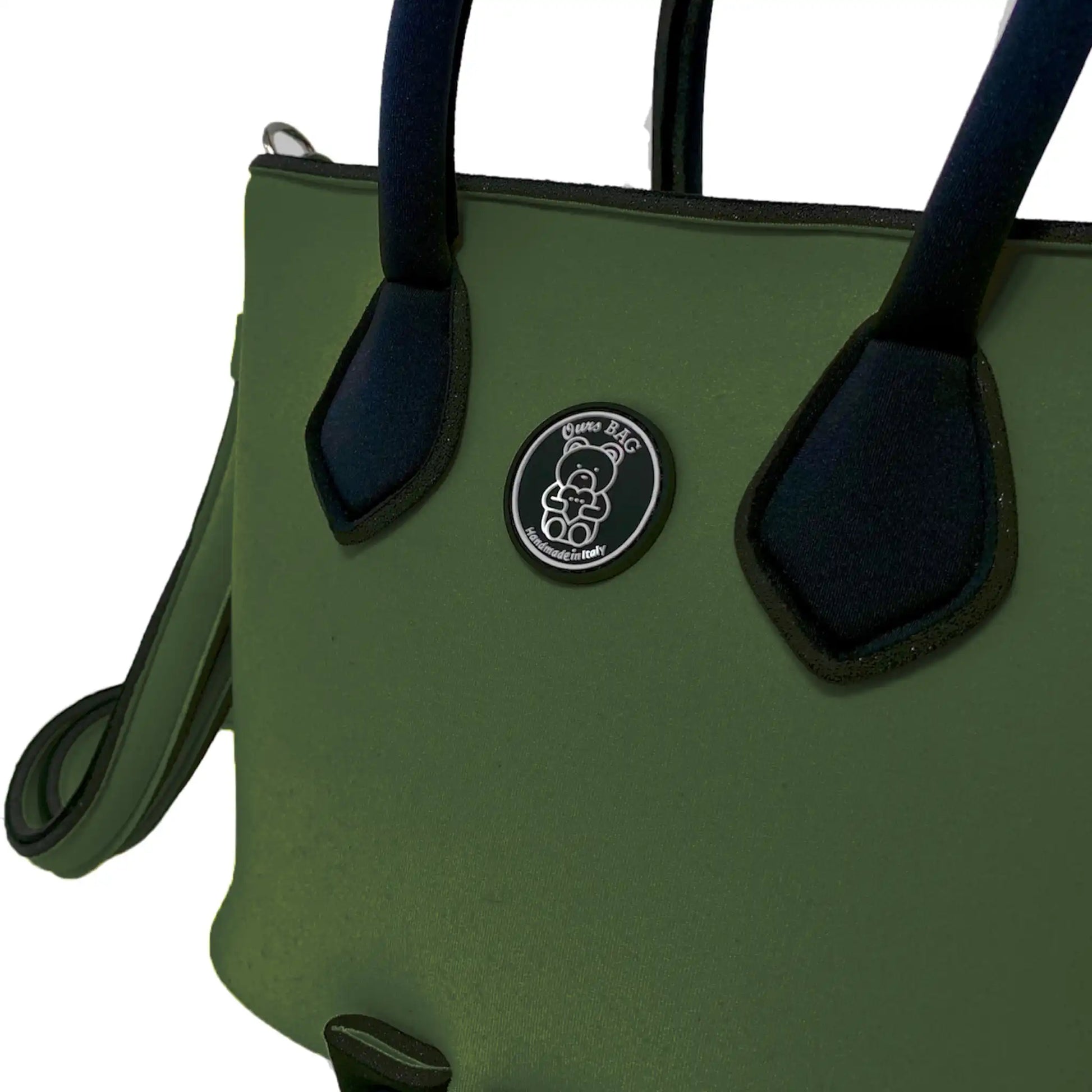 Borsa Shopping Mini Olive Green | Ours Bag