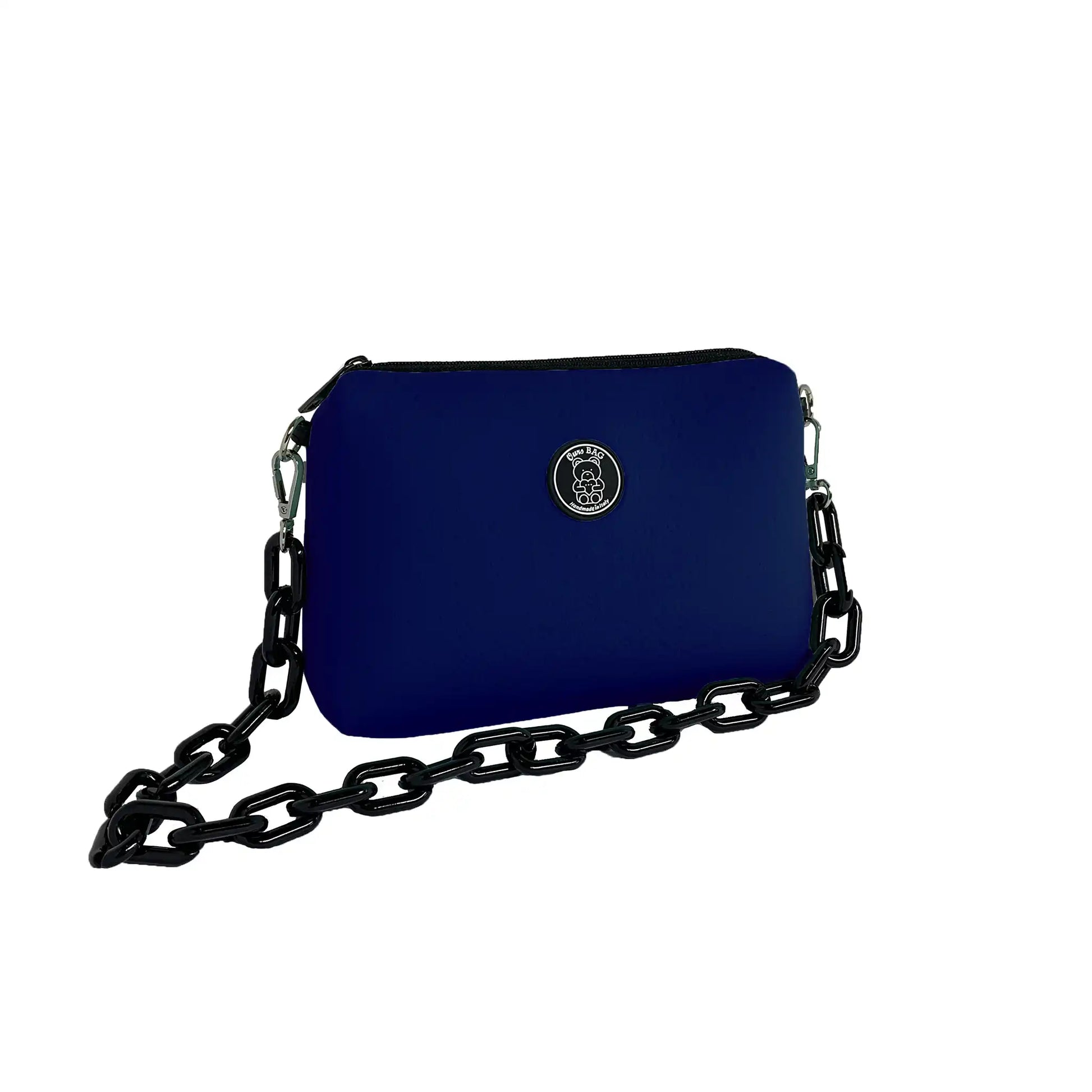 Pochette con Catena (Blue) by Ours Bag