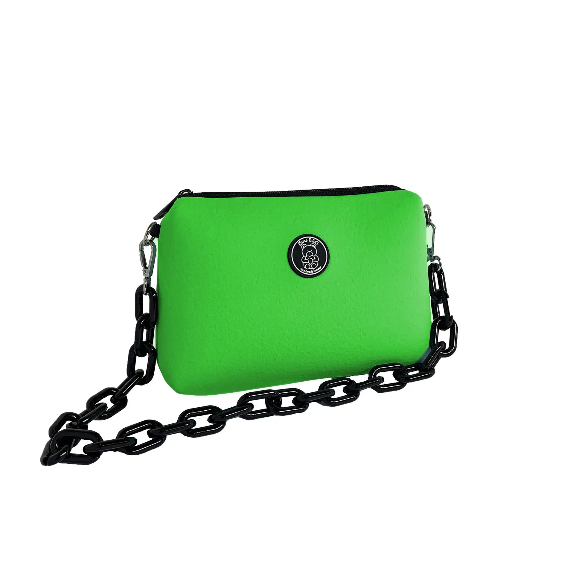 Pochette con Catena (Lime) by Ours Bag