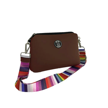 Pochette con Tracolla (Brown) by Ours Bag