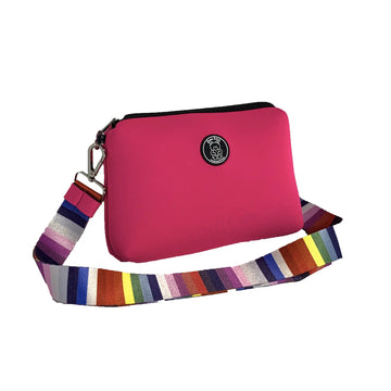 Pochette con Tracolla (Fuchsia) by Ours Bag
