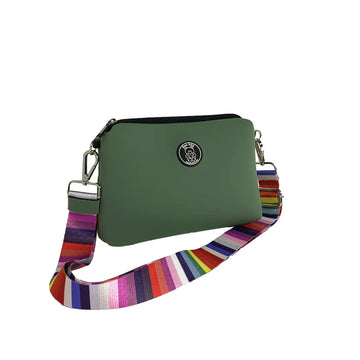 Pochette con Tracolla (Olive Green) by Ours Bag